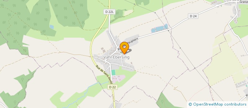 localisation de l'entreprise MONSIEUR OLIVIER WEISSKOPP  VAHL-EBERSING