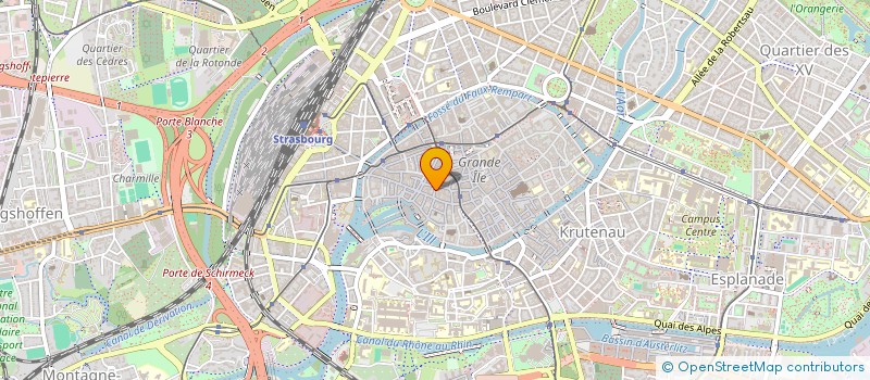 localisation de l'entreprise MONSIEUR OLIVIER WENDLING à STRASBOURG