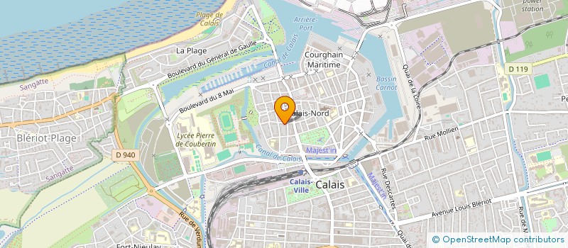 localisation de l'entreprise MONSIEUR OLIVIER WERA  CALAIS