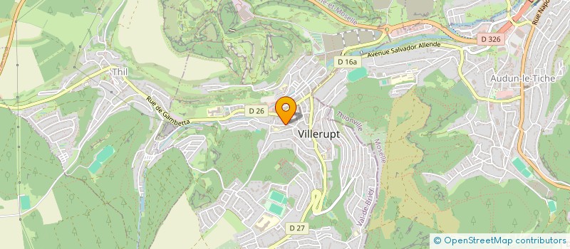 localisation de l'entreprise MONSIEUR OLIVIER WIESHOFF  VILLERUPT