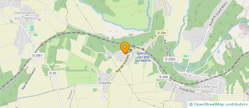 localisation de l'entreprise MONSIEUR OLIVIER WILLIAMS  GUERARD