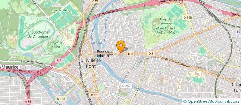 localisation de l'entreprise MONSIEUR OLIVIER WIQUEL ANTENAT  JOINVILLE-LE-PONT