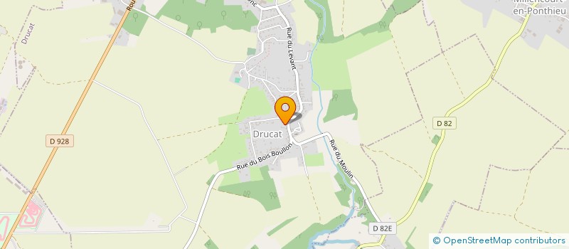 localisation de l'entreprise MONSIEUR OLIVIER WISSART  DRUCAT