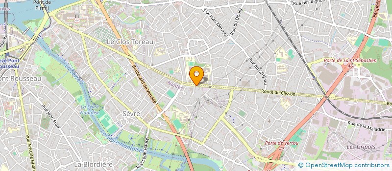 localisation de l'entreprise MONSIEUR OLIVIER WONG HUON KWON  NANTES
