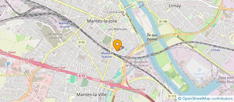 localisation de l'entreprise MONSIEUR OLIVIER WOTLING  MANTES-LA-JOLIE