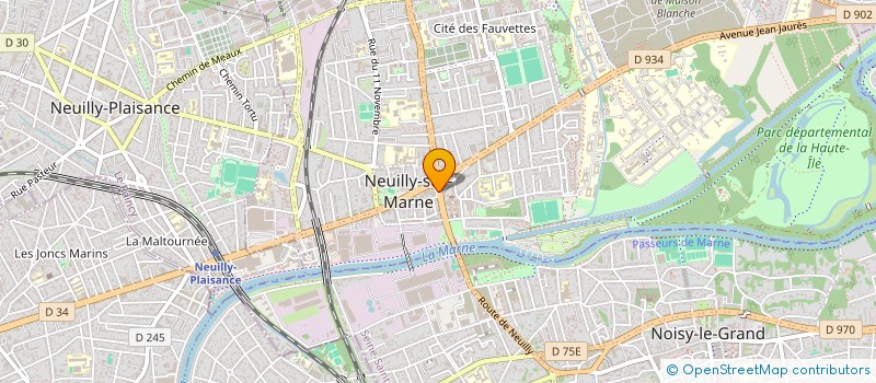 localisation de l'entreprise MONSIEUR OLIVIER WURSTEN à NEUILLY-SUR-MARNE