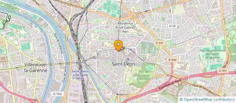 localisation de l'entreprise MONSIEUR OLIVIER YACOUB  SAINT-DENIS