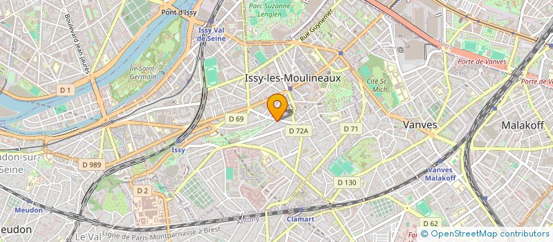 localisation de l'entreprise MONSIEUR OLIVIER YGOUF à ISSY-LES-MOULINEAUX