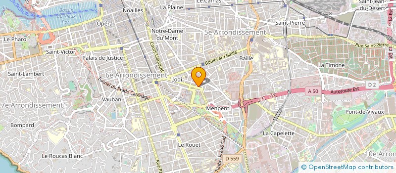 localisation de l'entreprise MONSIEUR OLIVIER YKEN à MARSEILLE