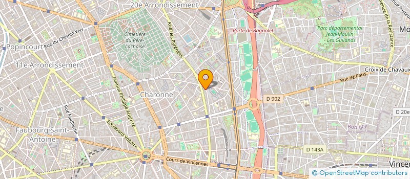 localisation de l'entreprise MONSIEUR OLIVIER YRONDELLE  PARIS