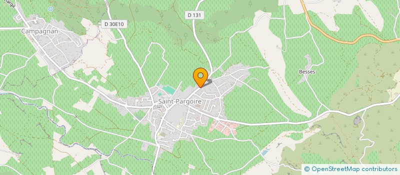 localisation de l'entreprise MONSIEUR OLIVIER YVAN LIN POUGET  SAINT-PARGOIRE