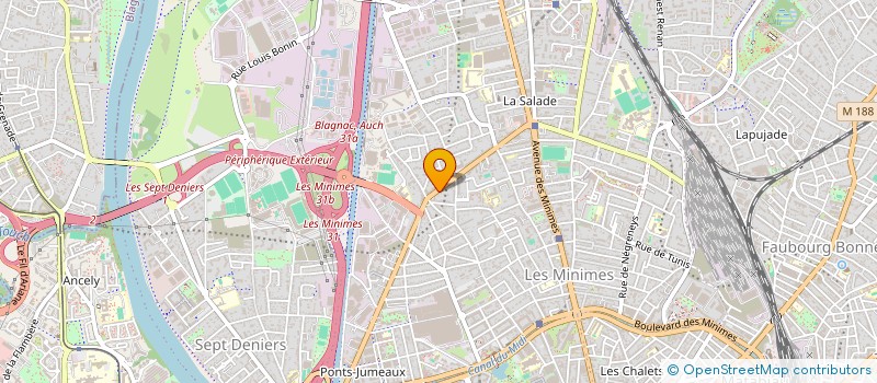 localisation de l'entreprise MONSIEUR OLIVIER YVER  TOULOUSE