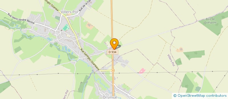 localisation de l'entreprise MONSIEUR OLIVIER YZANIC  VILLERS-POL