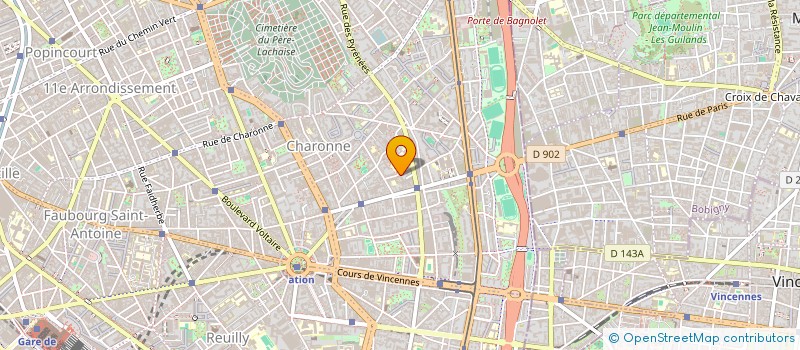 localisation de l'entreprise MONSIEUR OLIVIER ZABAT  PARIS