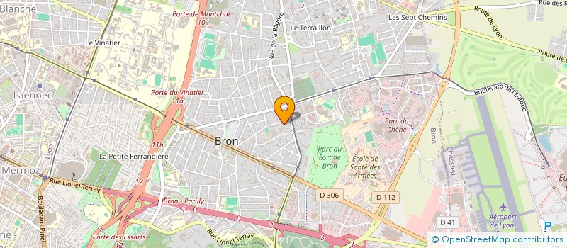 localisation de l'entreprise MONSIEUR OLIVIER ZACCARDELLI à BRON