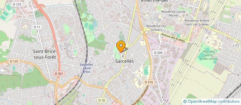 localisation de l'entreprise MONSIEUR OLIVIER ZEPP  AUBERVILLIERS