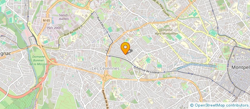 localisation de l'entreprise MONSIEUR OLIVIER ZIGGIOTTO à MONTPELLIER