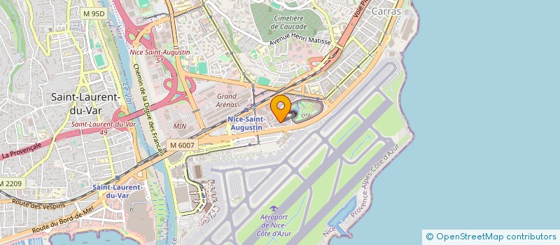 localisation de l'entreprise MONSIEUR OLIVIER ZJEZDZALKA à NICE