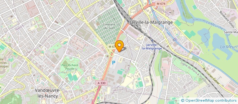 localisation de l'entreprise MONSIEUR OLIVIER ZUCCARO  VANDUVRE-LES-NANCY