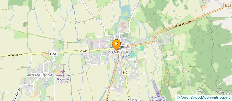 localisation de l'entreprise MONSIEUR OLIVIER ZWAHLEN  RABASTENS-DE-BIGORRE