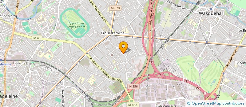 localisation de l'entreprise MONSIEUR OLJA AGANOVIC à MARCQ-EN-BARŒUL