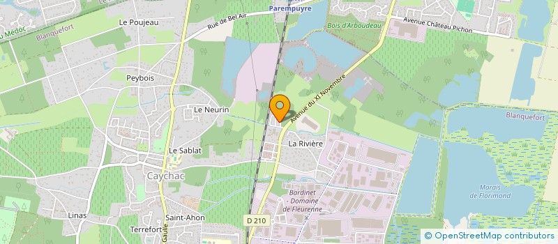 localisation de l'entreprise MONSIEUR OLKAN DOBREV à BLANQUEFORT