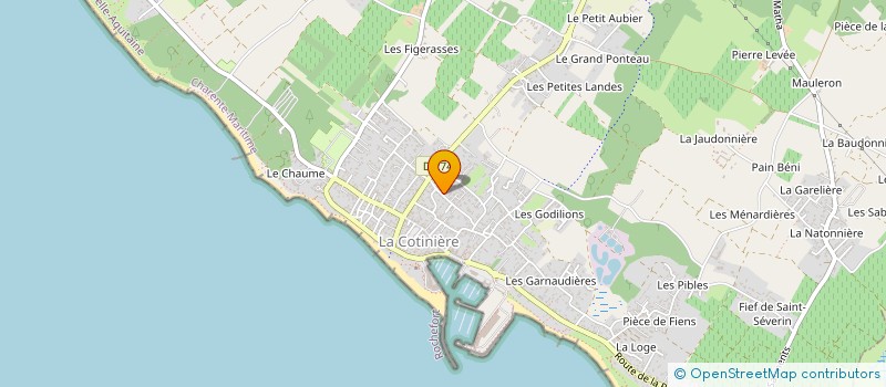 localisation de l'entreprise MONSIEUR OLLIVIER BISSON  SAINT-PIERRE-D'OLERON