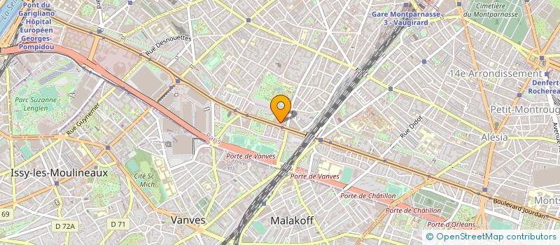 localisation de l'entreprise MONSIEUR OLLIVIER BOURGOIN  PARIS