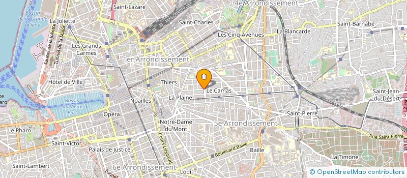 localisation de l'entreprise MONSIEUR OLLIVIER CHAIX à MARSEILLE