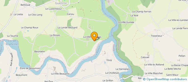 localisation de l'entreprise MONSIEUR OLLIVIER DESPORTES à GUENROC