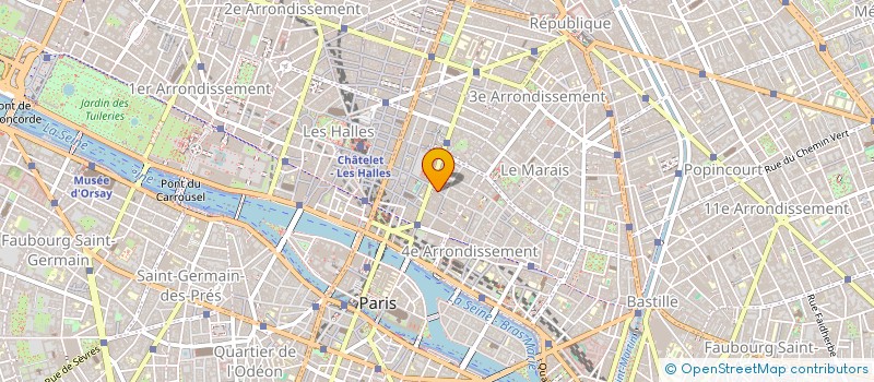 localisation de l'entreprise MONSIEUR OLLIVIER HERSART DE LA VILLEMARQUE  PARIS