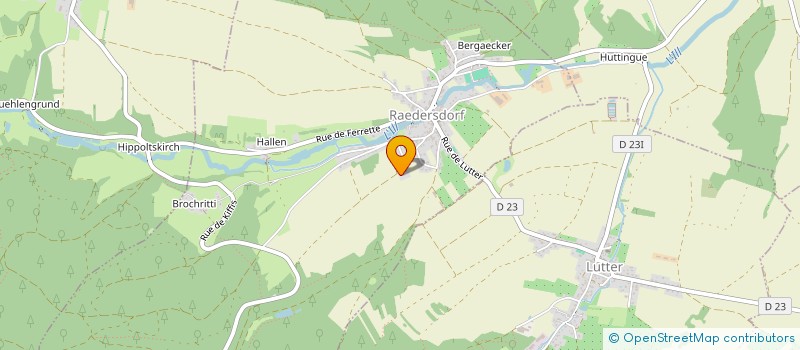 localisation de l'entreprise MONSIEUR OLLIVIER JERMANN à RAEDERSDORF