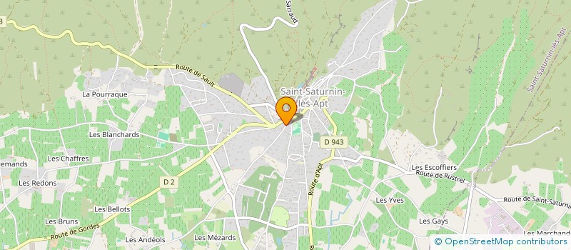 localisation de l'entreprise MONSIEUR OLLIVIER MASSEL à SAINT-SATURNIN-LES-APT