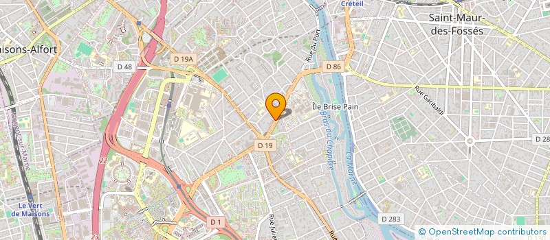 localisation de l'entreprise MONSIEUR OLLO KAMBOU à CRETEIL