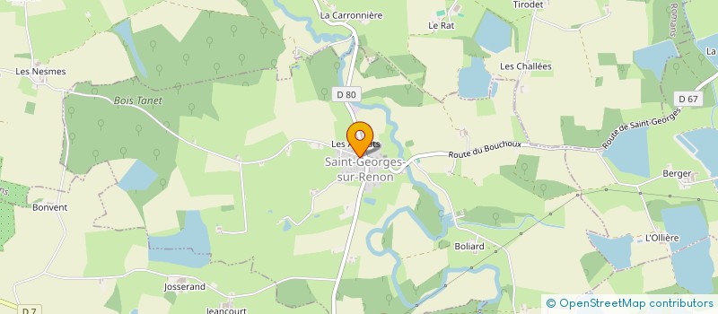 localisation de l'entreprise MONSIEUR OLOF WRIGHT à SAINT-GEORGES-SUR-RENON