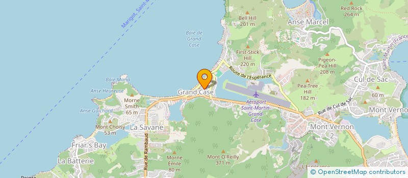 localisation de l'entreprise MONSIEUR OLSEN NELSON  SAINT-MARTIN