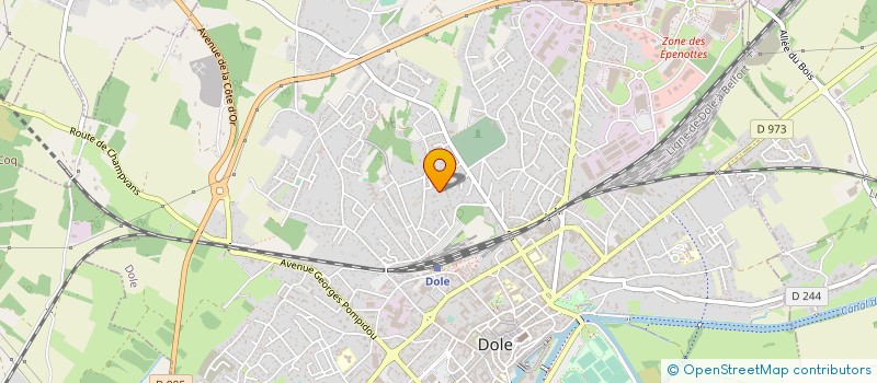 localisation de l'entreprise MONSIEUR OLSI PASHKAJ à DOLE