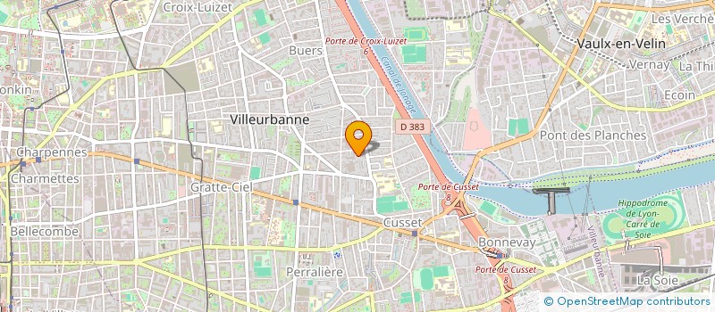 localisation de l'entreprise MONSIEUR OLUWABUNMI FAGBOYE   VILLEURBANNE