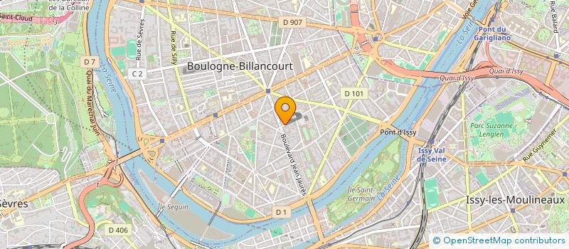 localisation de l'entreprise MONSIEUR OLUWASESAN GABRIEL ALFRED à BOULOGNE-BILLANCOURT