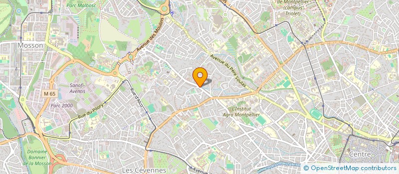 localisation de l'entreprise MONSIEUR OLUWASEYI ADEBOLA à MONTPELLIER