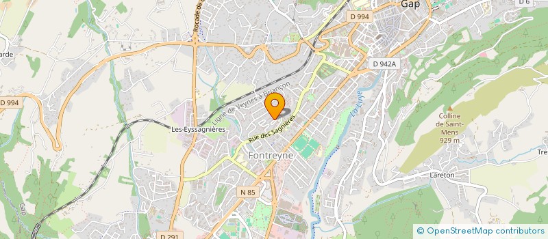 localisation de l'entreprise MONSIEUR OLUWATOBI JOHNSON ADEBOYE  GAP