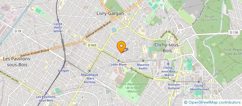 localisation de l'entreprise MONSIEUR OMAID ABBAS  LIVRY-GARGAN