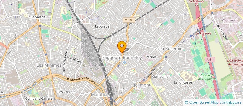 localisation de l'entreprise MONSIEUR OMAR ABAKER ABDALLAH  TOULOUSE