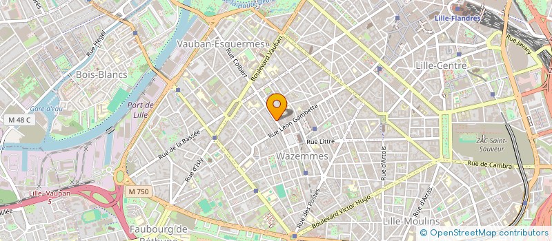 localisation de l'entreprise MONSIEUR OMAR ABDELBAR  LILLE