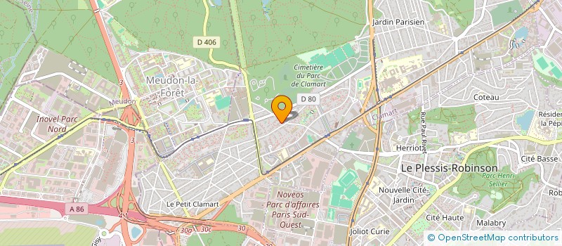 localisation de l'entreprise MONSIEUR OMAR ABDELOUAHID à CLAMART