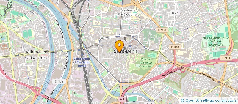 localisation de l'entreprise MONSIEUR OMAR ABDESSELAM  SAINT-DENIS