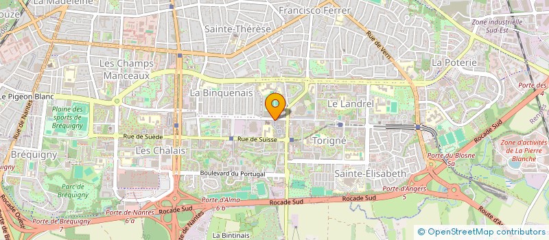 localisation de l'entreprise MONSIEUR OMAR ABDOUKASIM ALI  RENNES