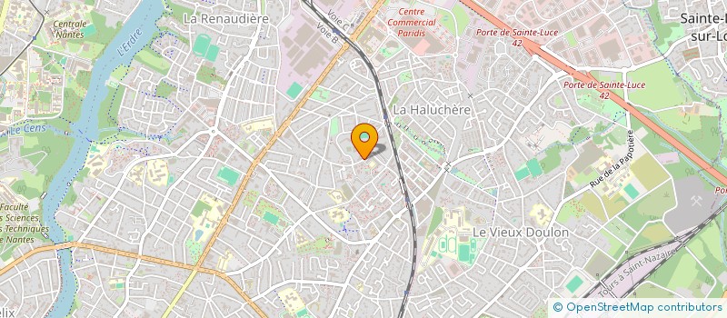 localisation de l'entreprise MONSIEUR OMAR ABDULRAHMAN ABDELMAJIB à NANTES