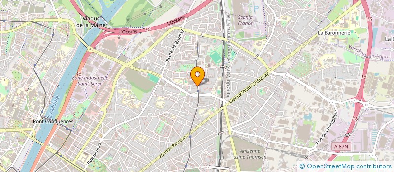 localisation de l'entreprise MONSIEUR OMAR ABOUBAKAR AHMED à ANGERS