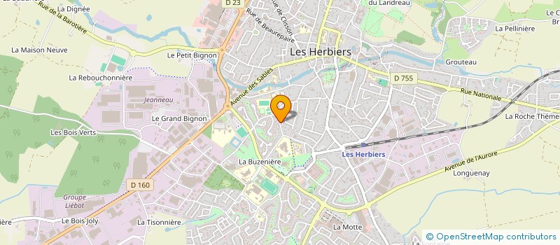 localisation de l'entreprise MONSIEUR OMAR ABUBAKAR IDRISS à HERBIERS (LES)